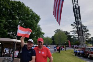 Österreichische Delegation bei den Blind Golf Open USA